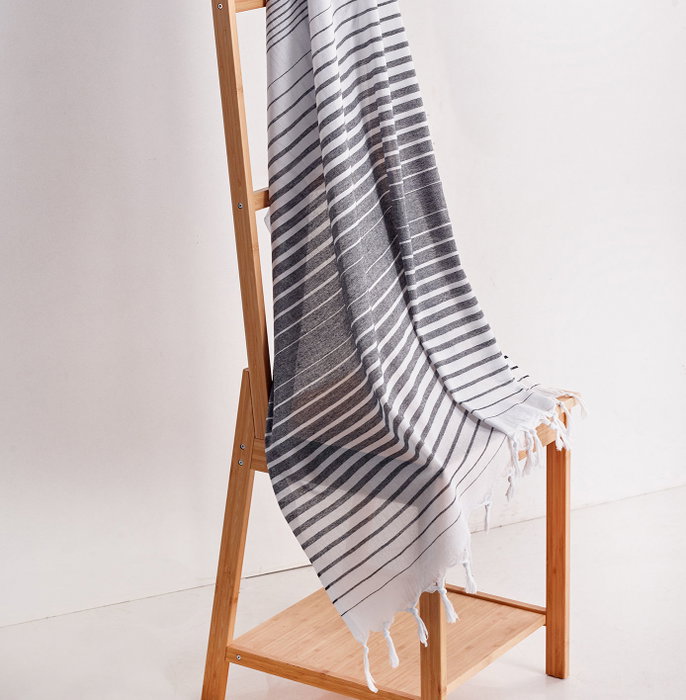 Mijölnir Toalla de playa fouta Black - 90 x 180 cm
